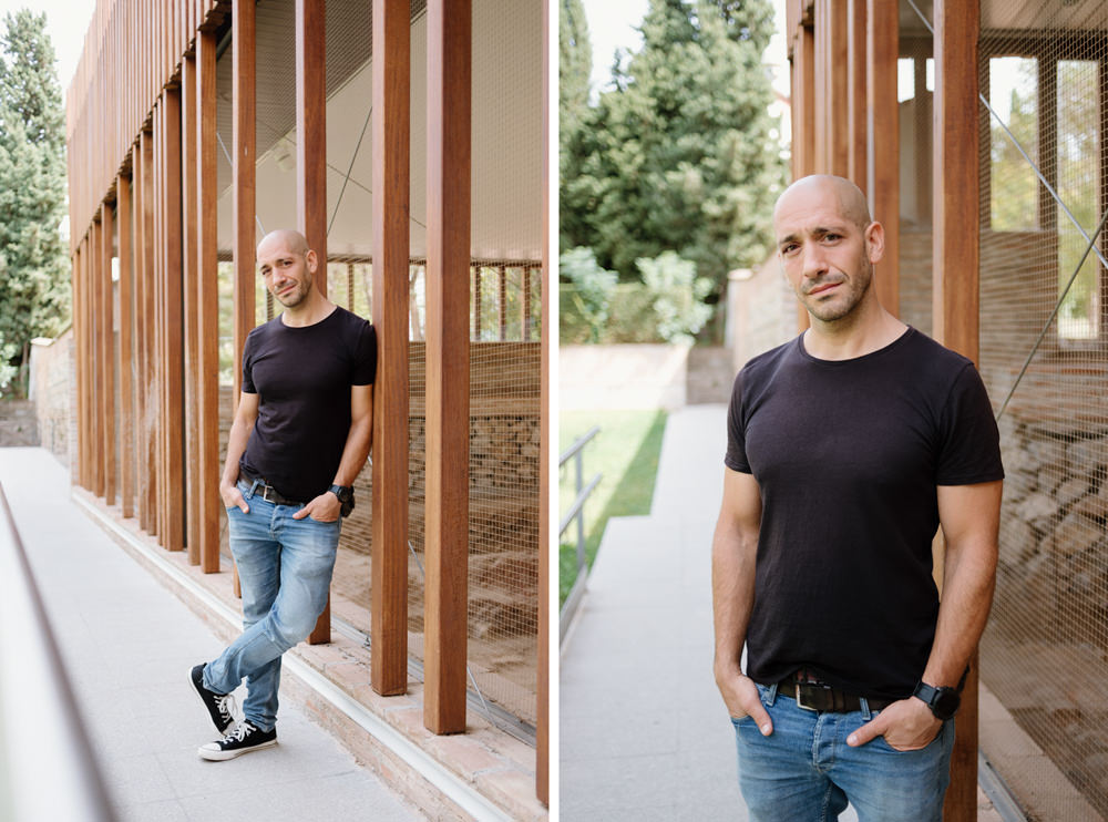 Álex Pérez, escritor, en Granada